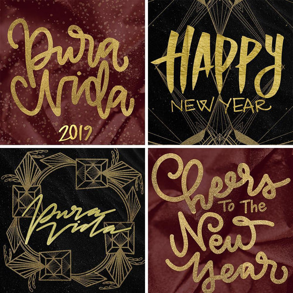 New Year's Eve Themed Digi Downloads