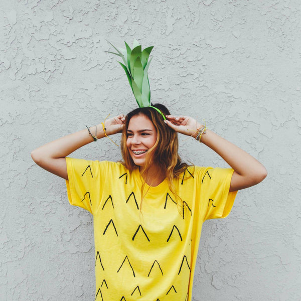 Be a Pineapple: Halloween Costume DIY