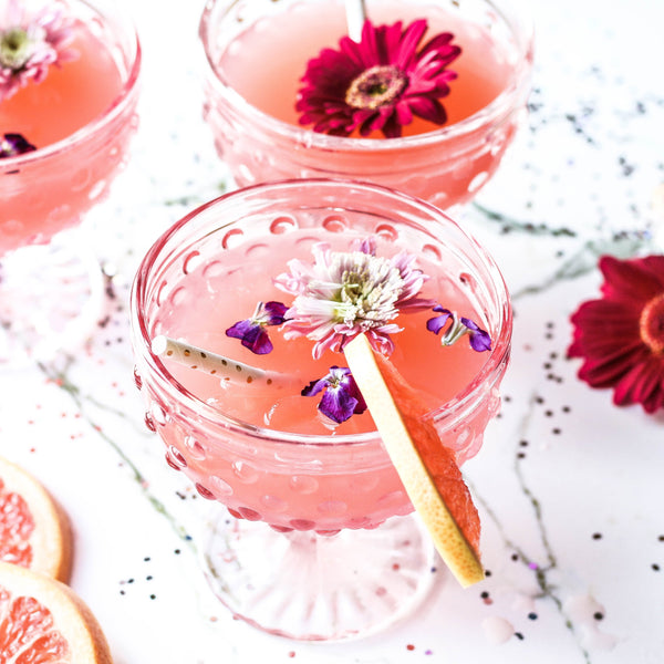 Raspberry Grapefruit Mocktail