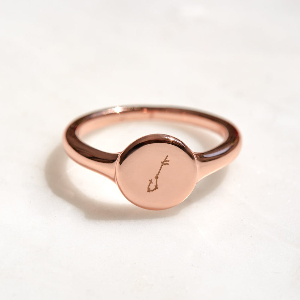 Engravable Signet Ring 14