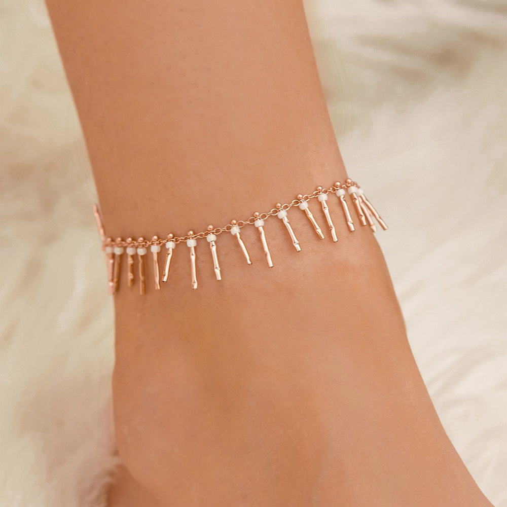 Fringe Bead Anklet 3