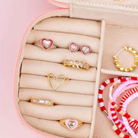 Heart Doodles Journey Jewelry Case Gallery Thumbnail