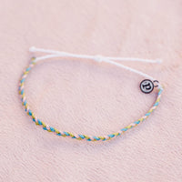 Mental Health Awareness Mini Braid Bracelet Gallery Thumbnail