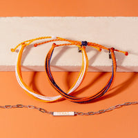 Blue & Orange Bracelet Gallery Thumbnail