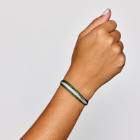 Green & White Bracelet Gallery Thumbnail