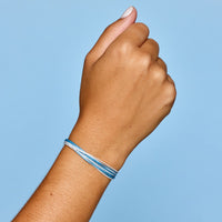 Light Blue & White Bracelet Gallery Thumbnail