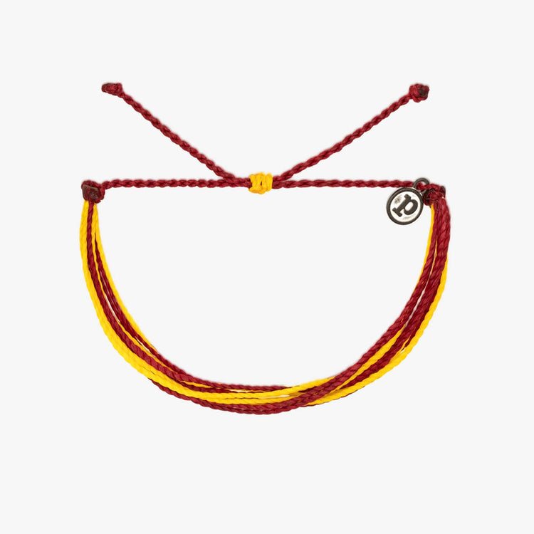 Maroon & Yellow Bracelet