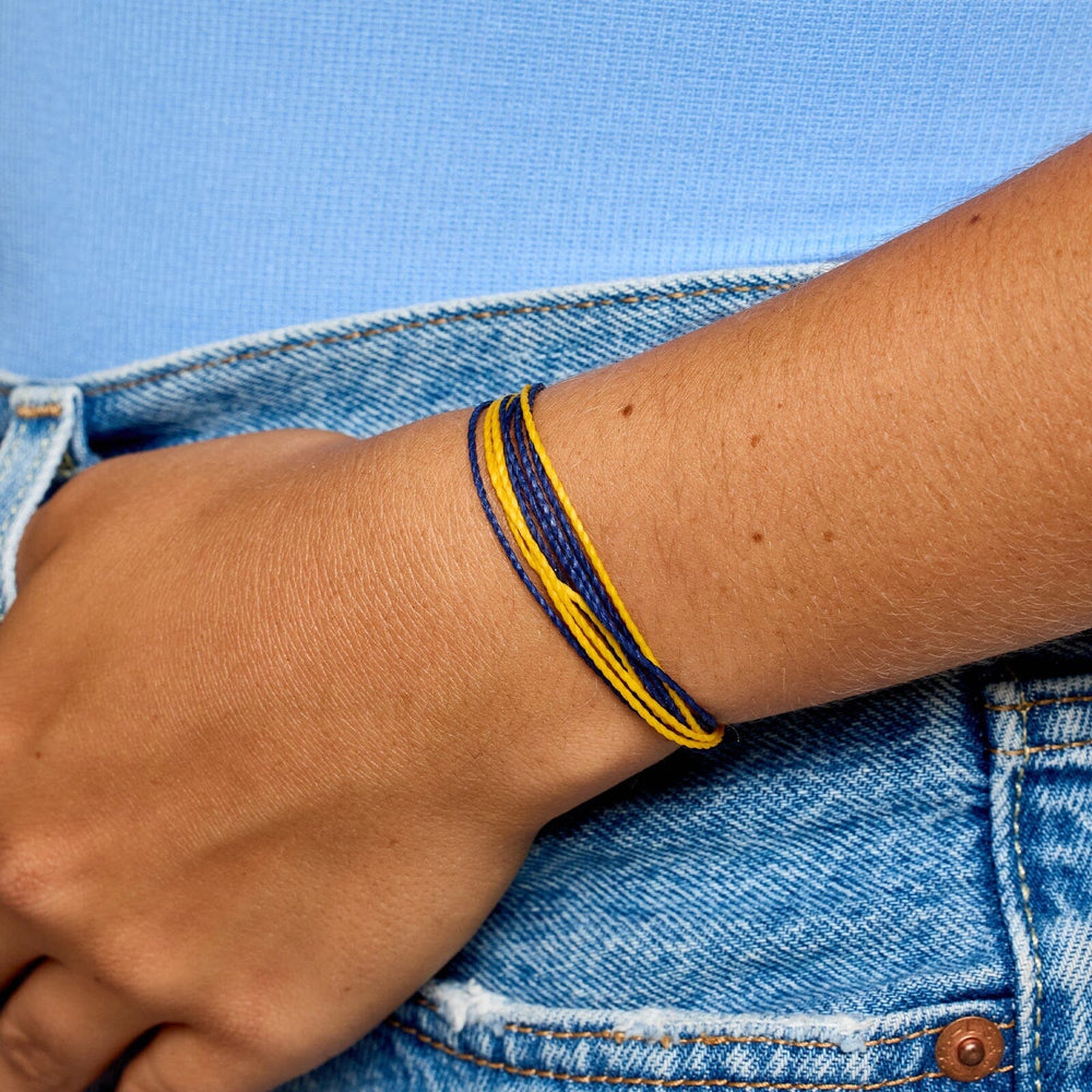 Navy & Yellow Bracelet 2