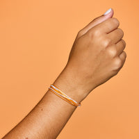 Orange & White Bracelet Gallery Thumbnail