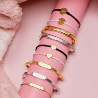 Engravable Double-Sided Bar Bracelet Gallery Thumbnail