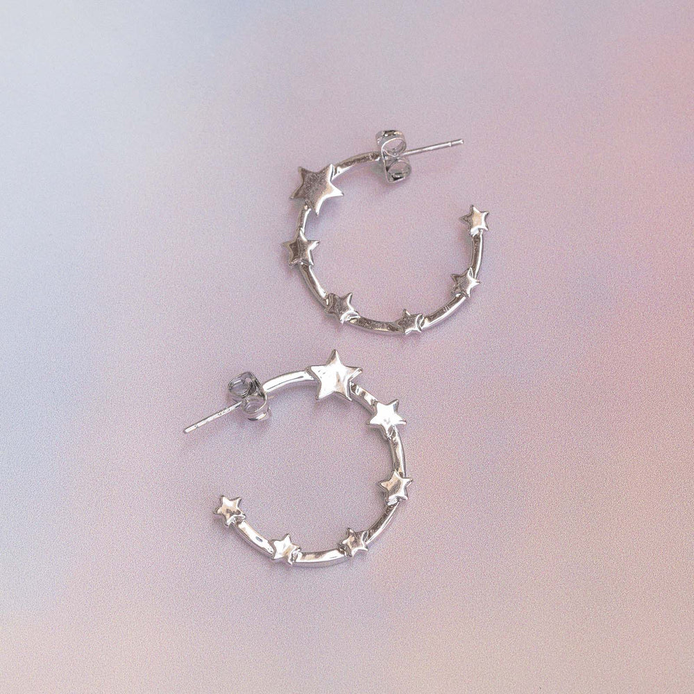 Starlight Hoop Earrings 3