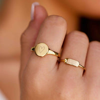 Engravable Signet Ring Gallery Thumbnail