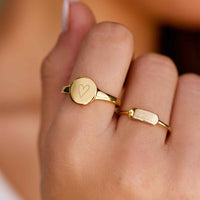 Engravable Bar Ring Gallery Thumbnail