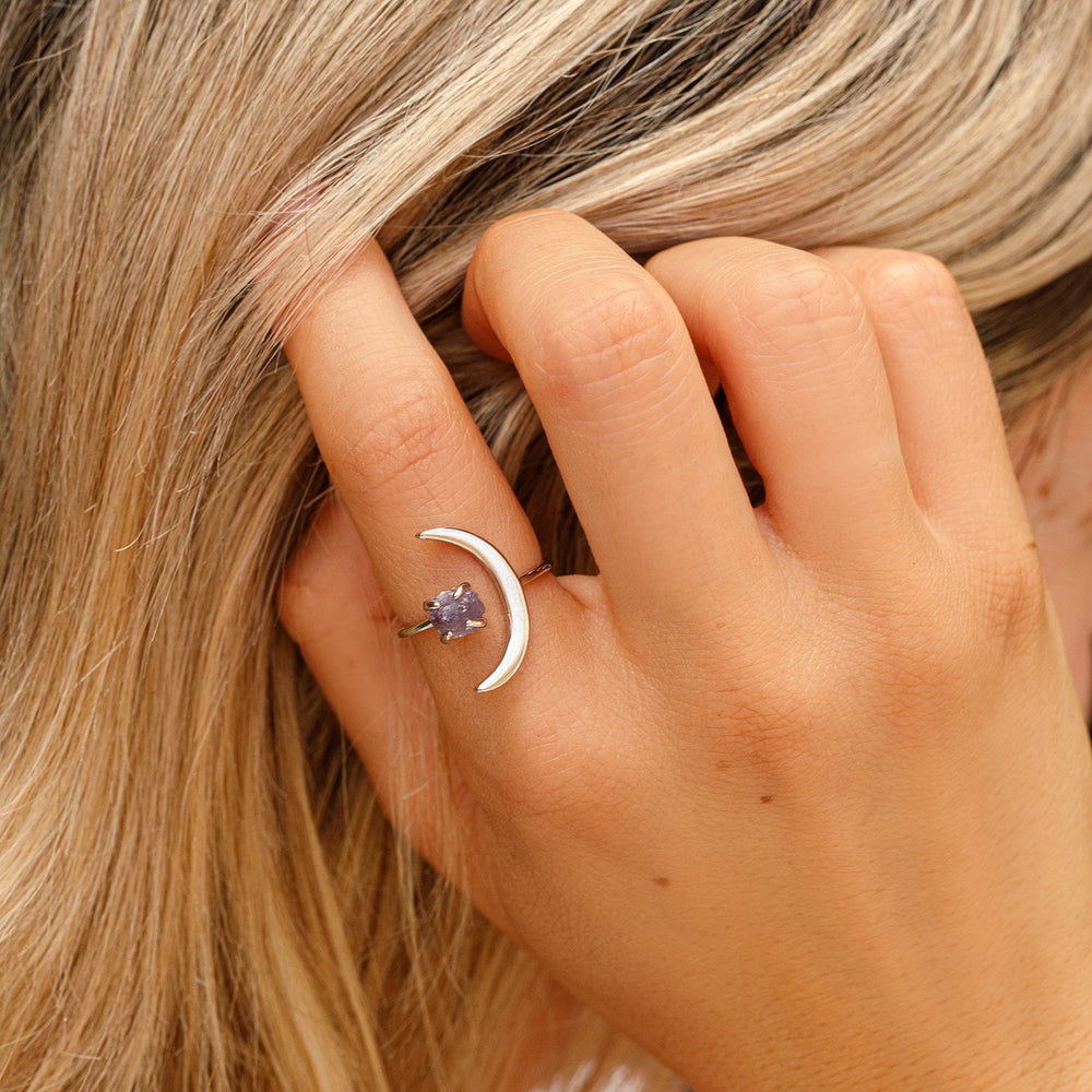 Crescent Moon Ring 2