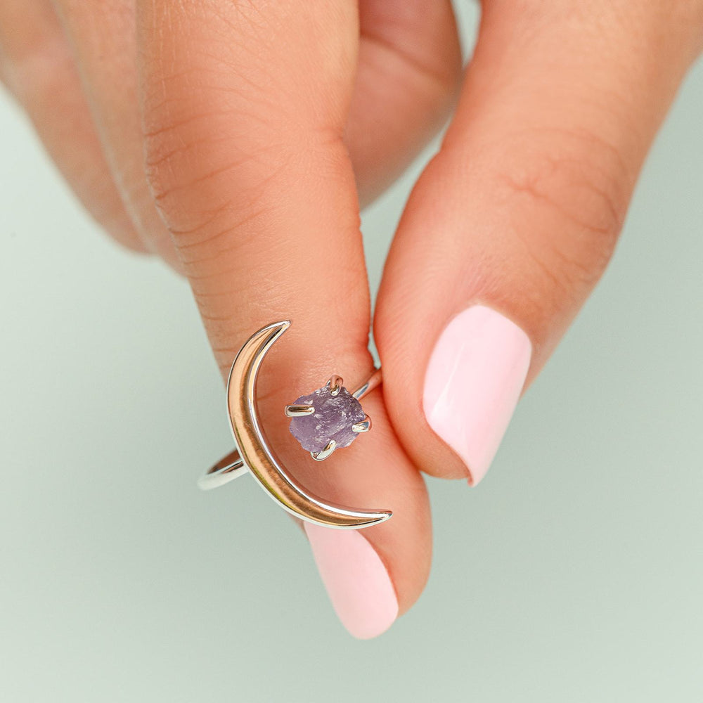 Crescent Moon Ring 3