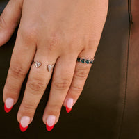 Mood Love Hearts Band Ring Gallery Thumbnail