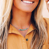 Turquoise Bead Necklace Gallery Thumbnail
