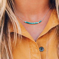 Turquoise Bead Necklace Gallery Thumbnail