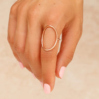 Oval Open Ring Gallery Thumbnail