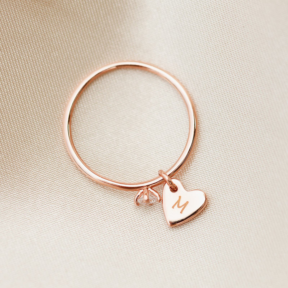 Engravable Heart Ring 7