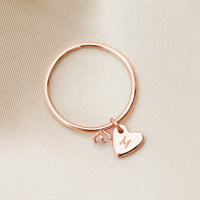 Engravable Heart Ring Gallery Thumbnail