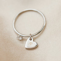 Engravable Heart Ring Gallery Thumbnail