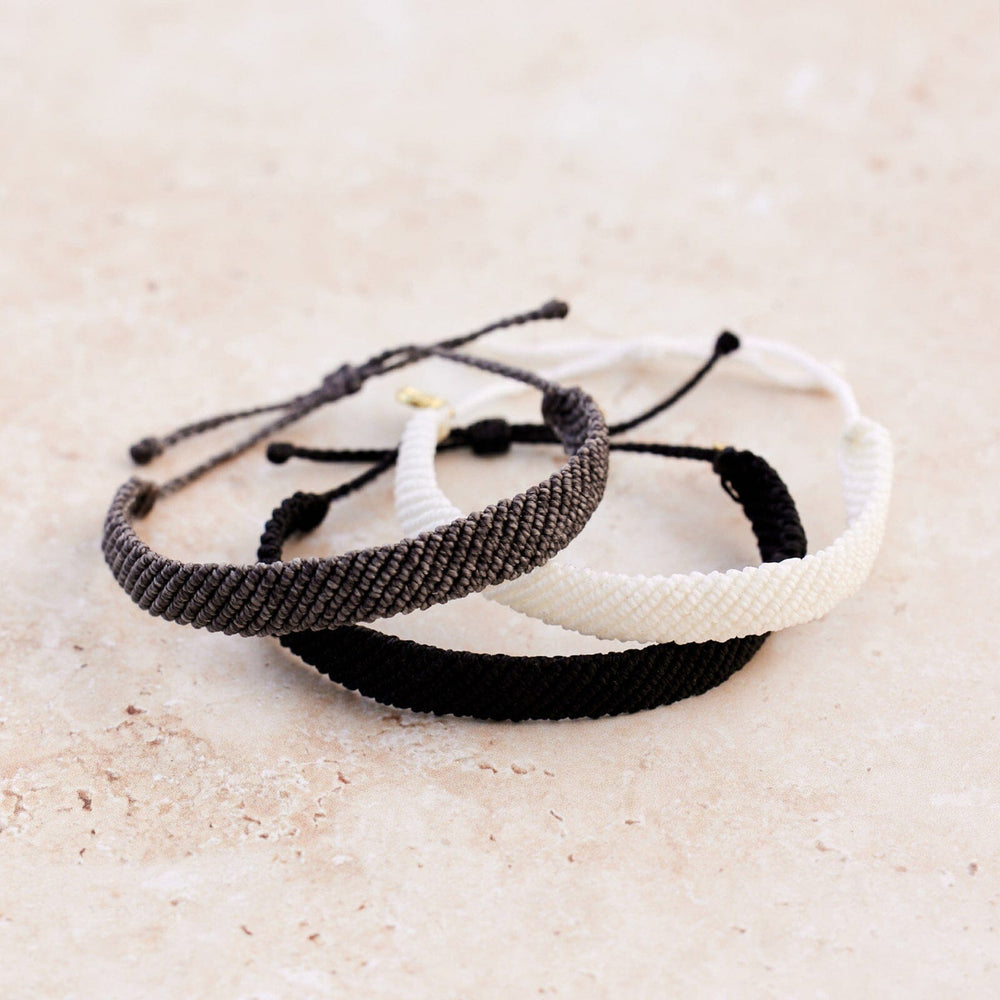 Flat Wide Woven Bracelet 6