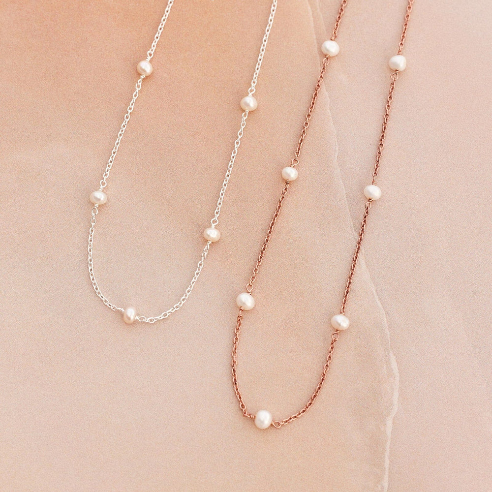 Multi Gem Pearl Choker 5