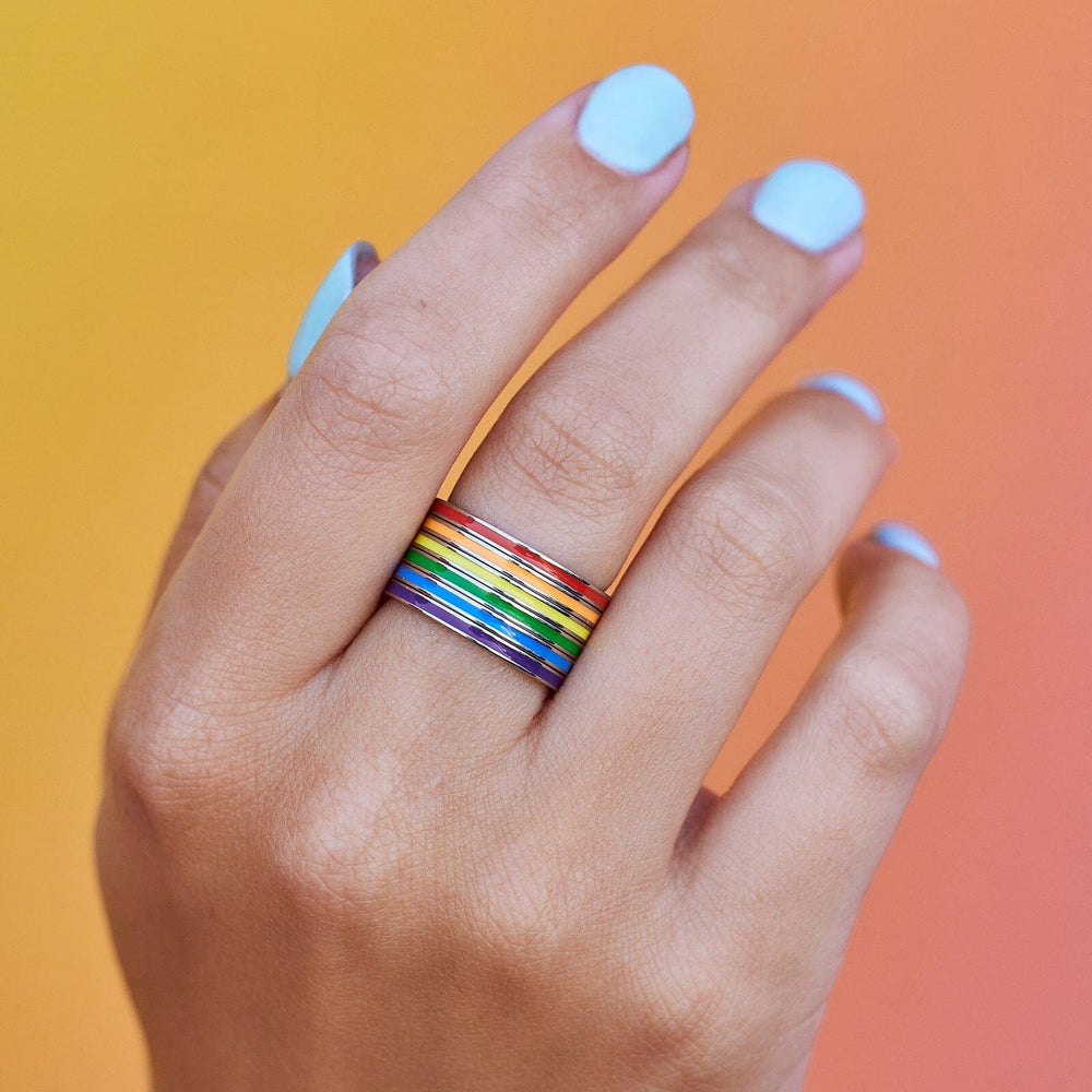 Rainbow Ring Stack 2