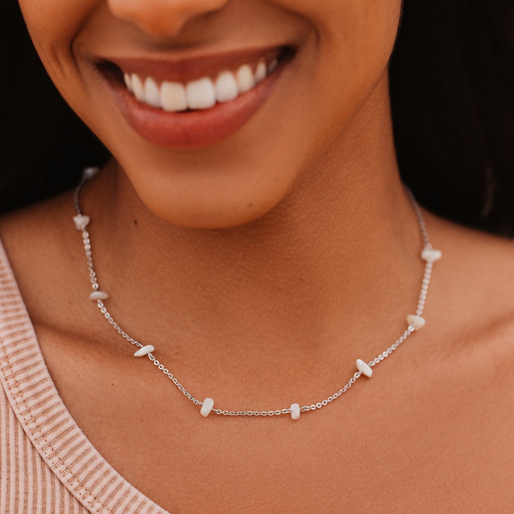 Pearl Chip Choker 2