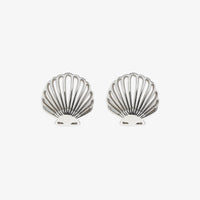 Delicate Shell Stud Earrings Gallery Thumbnail