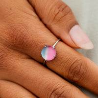 Twilight Frosted Glass Ring Gallery Thumbnail