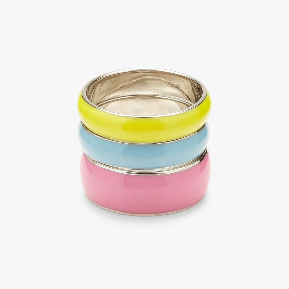 Wonderland Enamel Ring Stack 1