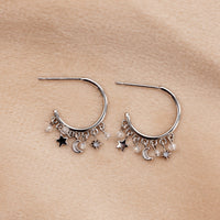 Dreamscape Hoop Earrings Gallery Thumbnail