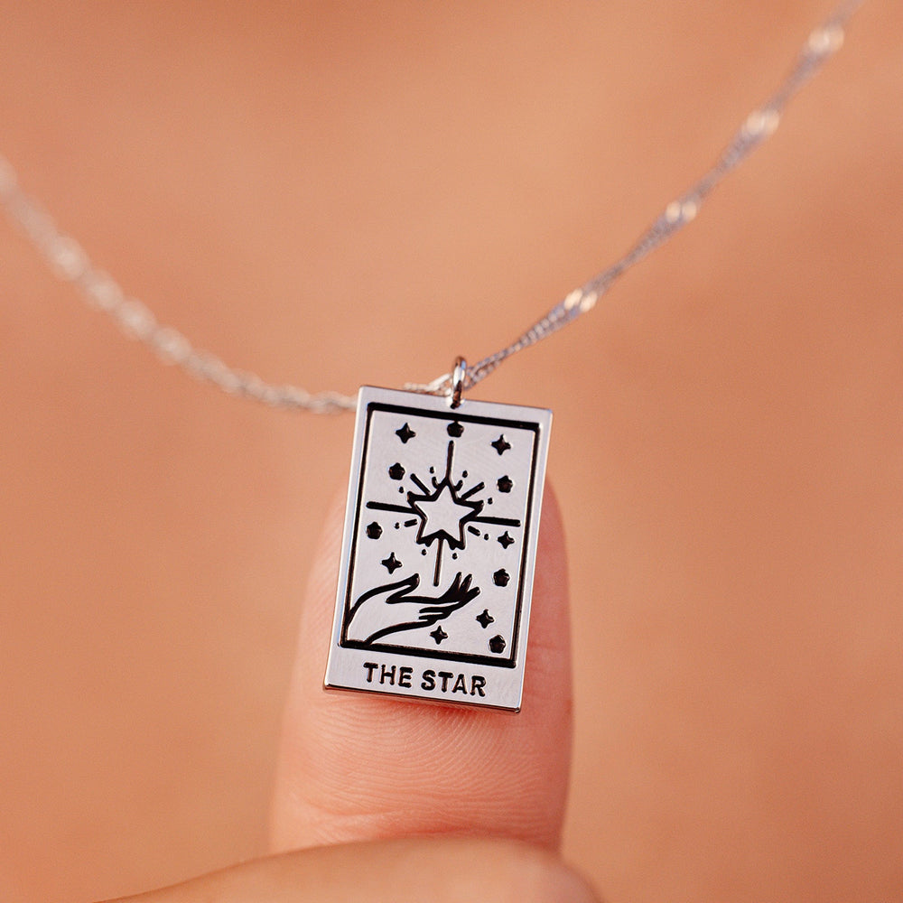 Tarot Card Pendant Necklace 12