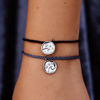 Crystal Wave Coin Bracelet Gallery Thumbnail