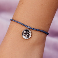 Crystal Wave Coin Bracelet Gallery Thumbnail