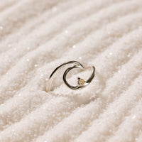 Diamond Wave Ring