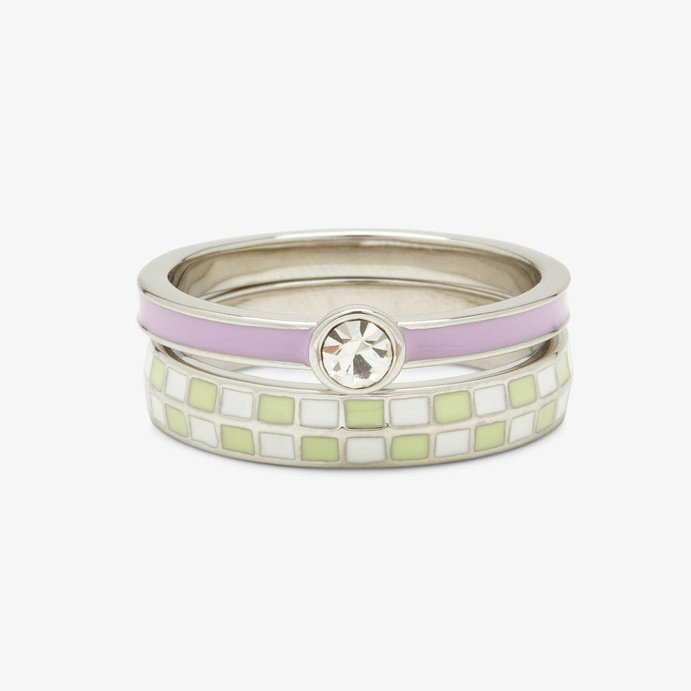 Checkerboard Ring Set 1