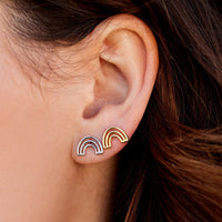 Chasing Rainbows Stud Earrings Gallery Thumbnail