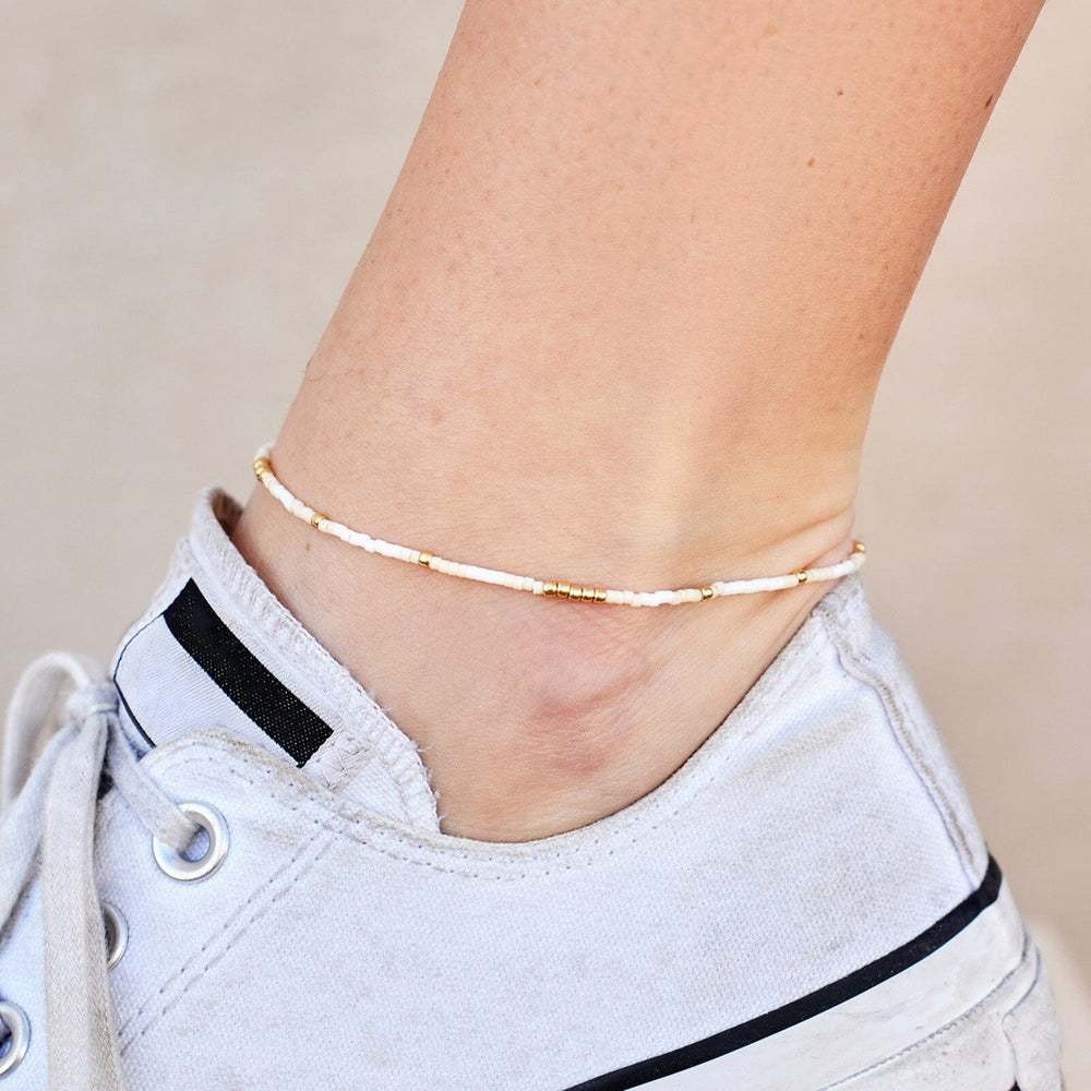 Ventura Stretch Bead Anklet 5