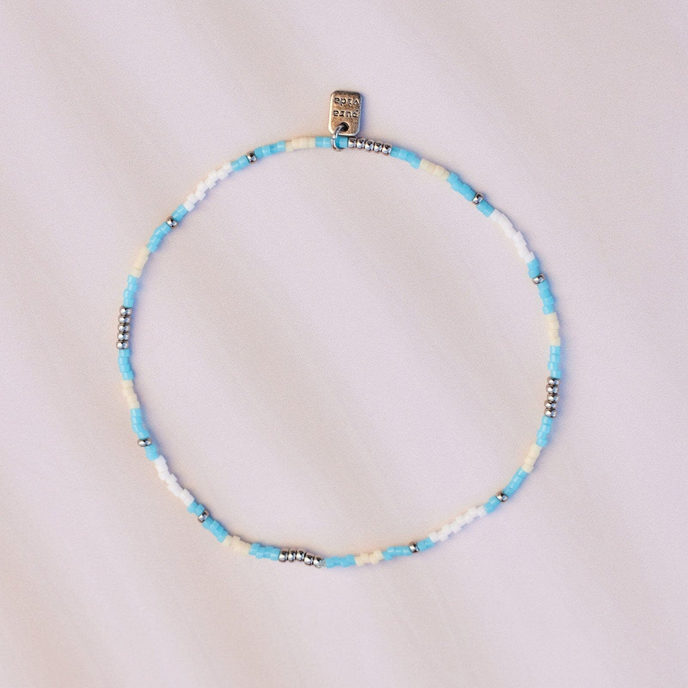 Ventura Stretch Bead Anklet 12