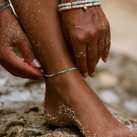 Ventura Stretch Bead Anklet Gallery Thumbnail