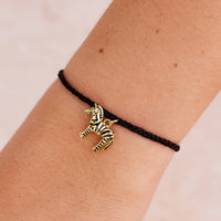 Zebra Charm Bracelet Gallery Thumbnail