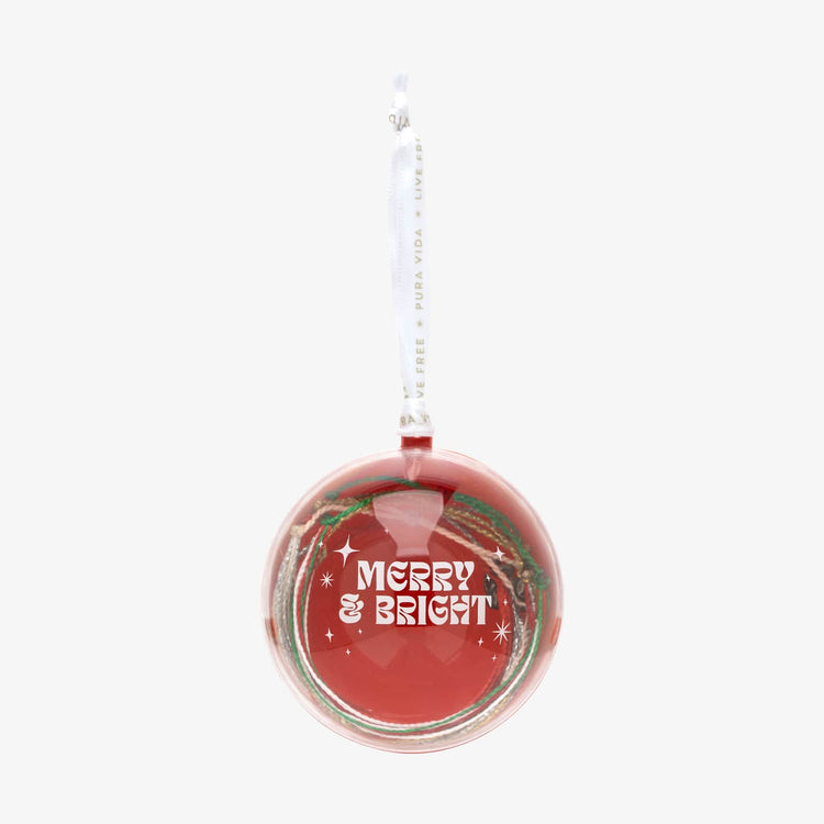 Pura Vida Christmas Ornament