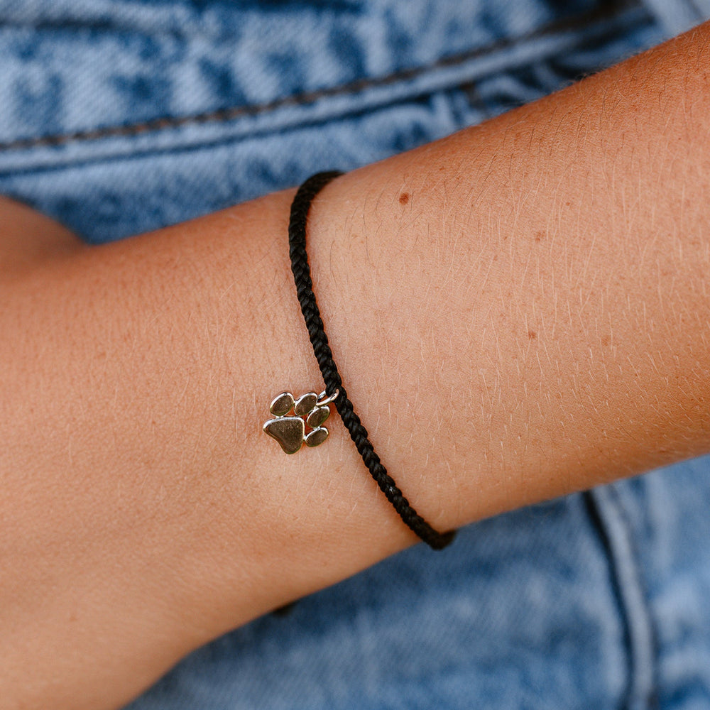 Paw Print Charm Bracelet 2