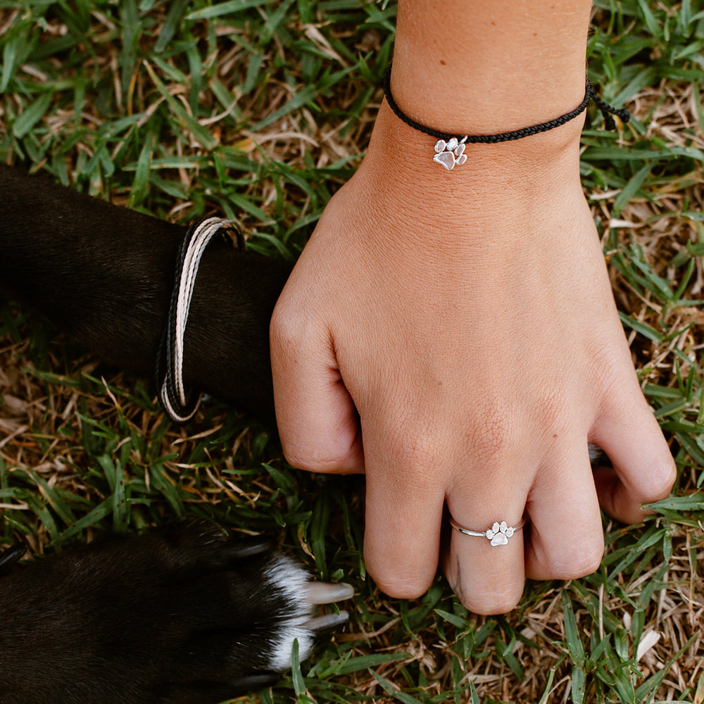 Paw Print Charm Bracelet 7