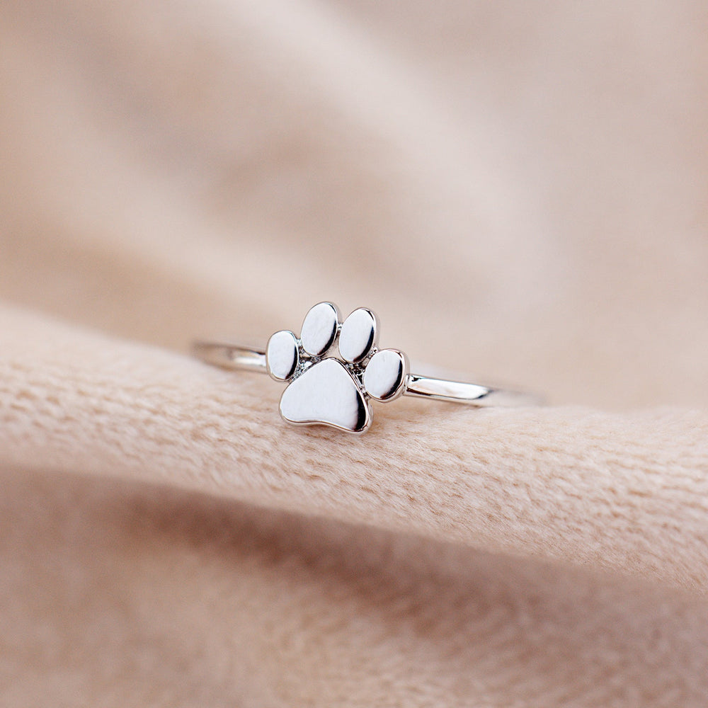 Paw Print Ring 5