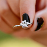 Paw Print Ring Gallery Thumbnail