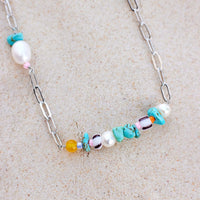 Sweet Melody Chain & Bead Choker Gallery Thumbnail